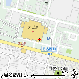 若鯱家アピタ岡崎北店周辺の地図