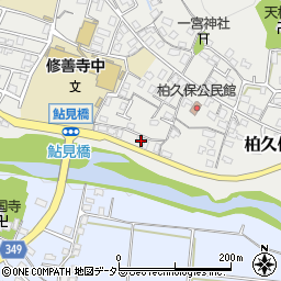 静岡県伊豆市柏久保310-2周辺の地図