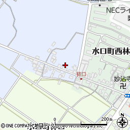 滋賀県甲賀市水口町北脇910周辺の地図