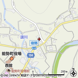 大阪府豊能郡能勢町宿野156-2周辺の地図
