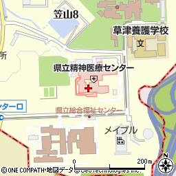 滋賀県立精神保健福祉センター周辺の地図