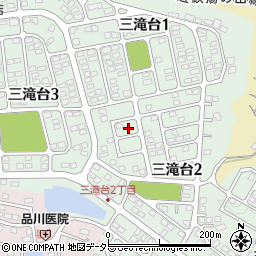 三重県四日市市三滝台2丁目22周辺の地図