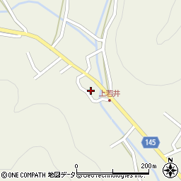 兵庫県加西市若井町上若井町周辺の地図