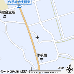 愛知県新城市作手高里塚前周辺の地図