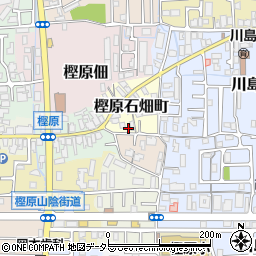 京都府京都市西京区樫原石畑町4周辺の地図