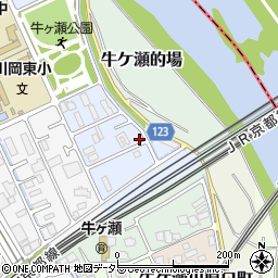 京都府京都市西京区牛ケ瀬林ノ本町38周辺の地図