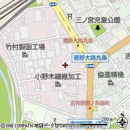 京都府京都市南区吉祥院新田弐ノ段町74周辺の地図