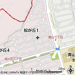 〒520-2102 滋賀県大津市松が丘の地図