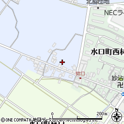 滋賀県甲賀市水口町北脇907周辺の地図