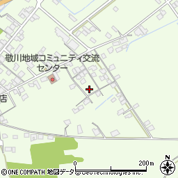 島根県江津市敬川町1705-8周辺の地図