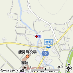 大阪府豊能郡能勢町宿野61周辺の地図