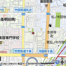 京都府京都市南区東九条柳下町41周辺の地図