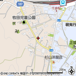 千倉牧田郵便局 ＡＴＭ周辺の地図