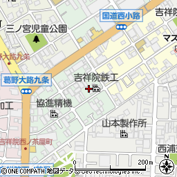 京都府京都市南区吉祥院池ノ内町64周辺の地図