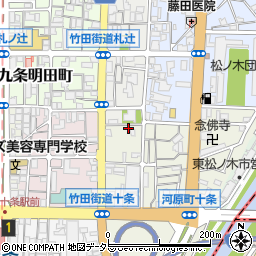 京都府京都市南区東九条柳下町40周辺の地図