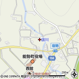 大阪府豊能郡能勢町宿野60周辺の地図