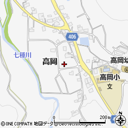 兵庫県神崎郡福崎町高岡1880周辺の地図