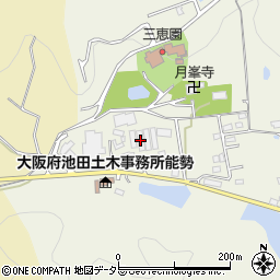 大阪府森林組合周辺の地図