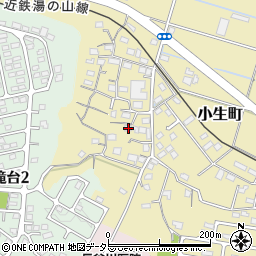 三重県四日市市小生町588周辺の地図