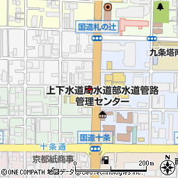 ジョリーパスタ西九条店周辺の地図