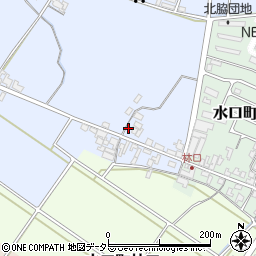 滋賀県甲賀市水口町北脇898周辺の地図