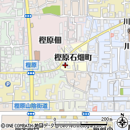 京都府京都市西京区樫原石畑町6周辺の地図