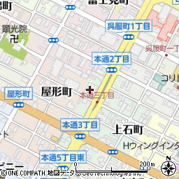 中部電力ミライズ株式会社　静岡市葵地区契約変更センター周辺の地図