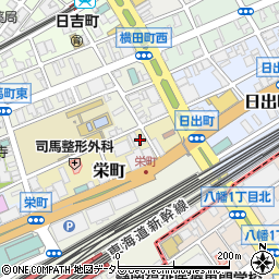 北海道地図株式会社　静岡営業所周辺の地図
