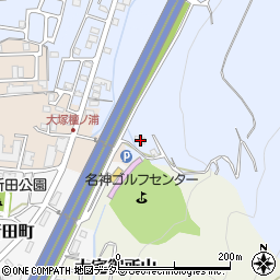 京都府京都市山科区大塚大岩22周辺の地図
