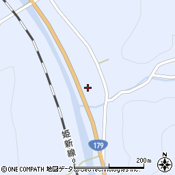兵庫県佐用郡佐用町三日月280-1周辺の地図