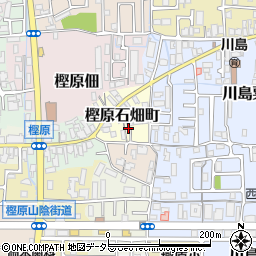 京都府京都市西京区樫原石畑町1-26周辺の地図