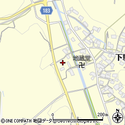 滋賀県蒲生郡日野町下駒月1800周辺の地図