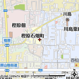 京都府京都市西京区樫原石畑町1-35周辺の地図