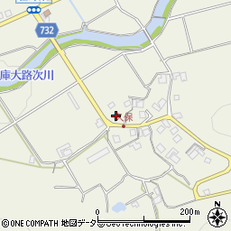大阪府豊能郡能勢町宿野422周辺の地図