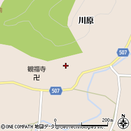 兵庫県三田市川原299周辺の地図