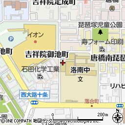 京都府京都市南区吉祥院春日町30周辺の地図