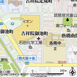 京都府京都市南区吉祥院春日町1周辺の地図