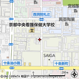 京都府京都市南区東九条松田町49周辺の地図