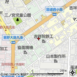 京都府京都市南区吉祥院池ノ内町72周辺の地図