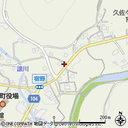 大阪府豊能郡能勢町宿野151-3周辺の地図
