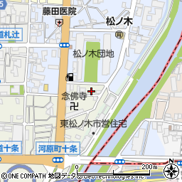 京都府京都市南区東九条柳下町57周辺の地図