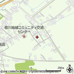 島根県江津市敬川町1705-7周辺の地図