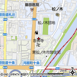 京都府京都市南区東九条柳下町55周辺の地図