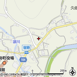 大阪府豊能郡能勢町宿野151-1周辺の地図