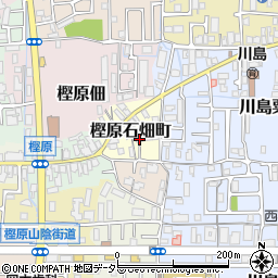 京都府京都市西京区樫原石畑町3周辺の地図