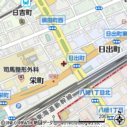 静岡伝馬郵便局 ＡＴＭ周辺の地図