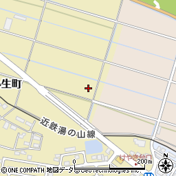 三重県四日市市小生町周辺の地図