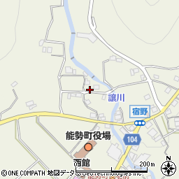 大阪府豊能郡能勢町宿野64周辺の地図
