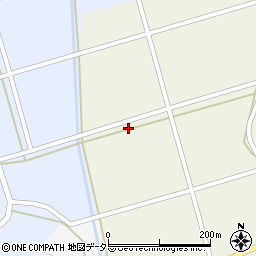 愛知県新城市作手鴨ヶ谷神手シモ周辺の地図