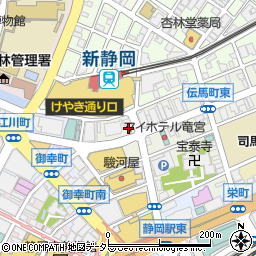 静岡フリースクールセンター周辺の地図